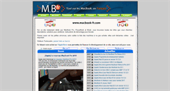 Desktop Screenshot of macbook-fr.com