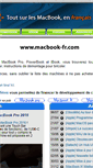Mobile Screenshot of macbook-fr.com